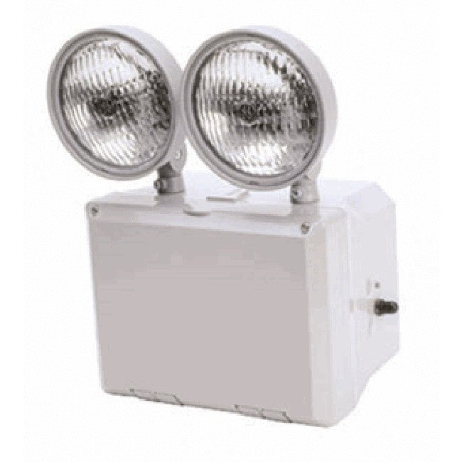 Remote Head Capable Industrial Emergency Light | 12 Volt | 50 or 100 Watt |  Optional Lamp Heads